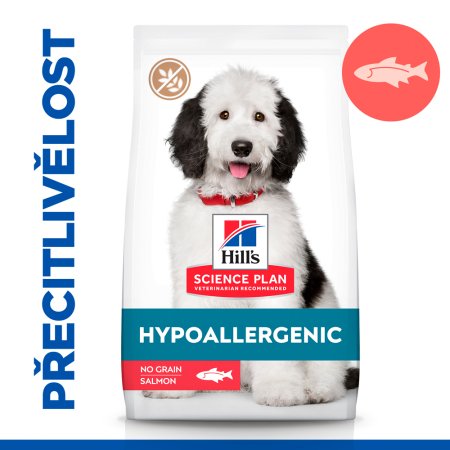 Hill’s Science Plan Hypoalergenní pro velké dospělé psy s lososem 12 kg