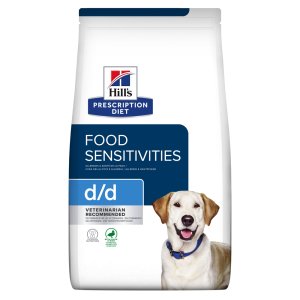 Hill’s Prescription Diet Canine d/d Duck & Rice 12 kg + "Pamlsek 2 x 220g ZDARMA"