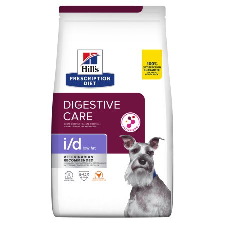 Hill’s Prescription Diet Canine i/d Low Fat 12 kg + "Pamlsek 2 x 220g ZDARMA"