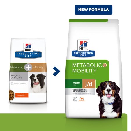 Hill’s Prescription Diet Canine Meta + Mobility 12 kg + "Pamlsek 2 x 220g ZDARMA"