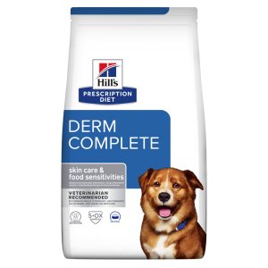 Hill’s Prescription Diet Canine Derm Complete 12 kg + "Pamlsek 2 x 220g ZDARMA"