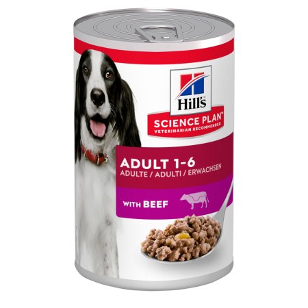 Hill’s Science Plan Canine Adult Beef Can 370 g
