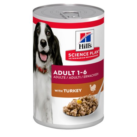 Hill’s Science Plan Canine Adult Turkey Can 370 g