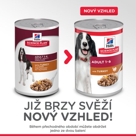 Hill’s Science Plan Canine Adult Turkey Can 370 g