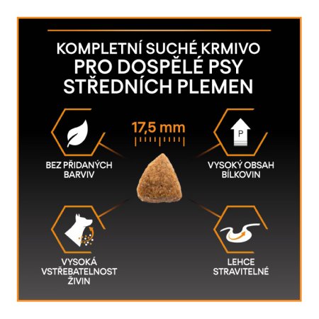Pro Plan Medium Adult kuře 14 + 2,5 kg