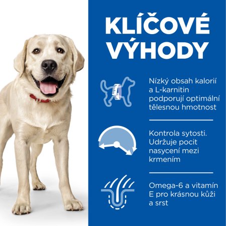 Hill’s Science Plan Light granule pro dospělé psy velkých plemen s kuřecím 18 kg