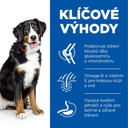 Hill’s Science Plan pro dospělé psy velkých plemen s jehněčím a rýží 14 kg