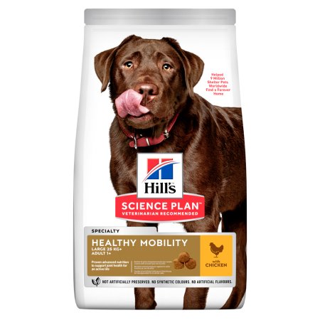 Hill’s Science Plan Healthy Mobility pro velké dospělé psy s kuřecím 14 kg