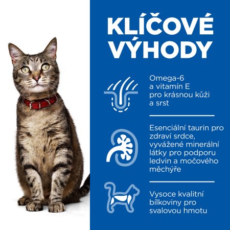 Hill’s Science Plan granule pro dospělé kočky s jehněčím a rýží 10 kg