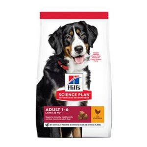 Hill’s Science Plan granule pro dospělé psy velkých plemen s kuřecím 14 kg