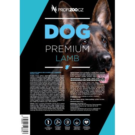 PROFIZOO Dog Premium Lamb 15 kg