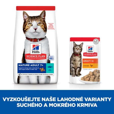 Hill’s Science Plan Feline Mature Adult 7+ Tuna 10 kg
