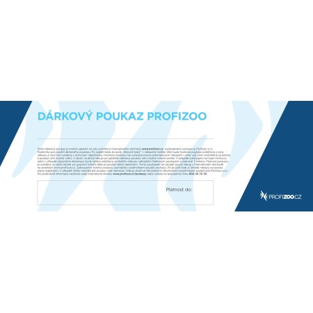 Dárkový poukaz Profizoo.cz v hodnotě 2000 Kč