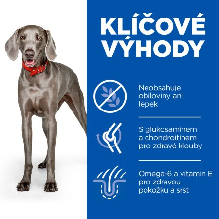 Hill’s Science Plan No Grain pro dospělé psy velkých plemen s kuřecím 14 kg